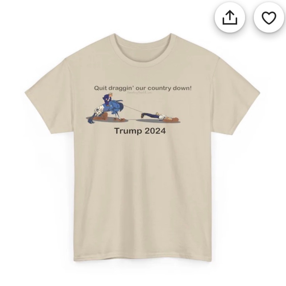 Quit dragging our country down! Trump 2024